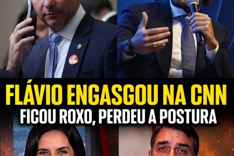Flávio Bolsonaro Engasga ao Vivo: Contradições, Áudios Vazados e a Polêmica do Filme Dark Horse
