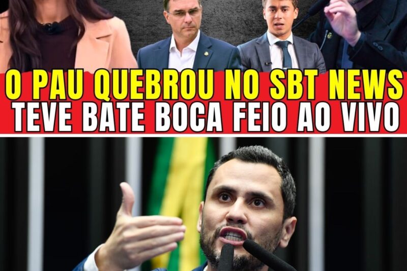 CLEITINHO DESMONTOU PERGUNTA TENDENCIOSA DE JORNALISTA DE ESQUERDA DO SBT NEWS Q PASSOU VERGONHA