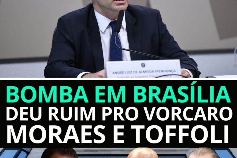 JOGADA DE MESTRE DE ANDRÉ MENDONÇA PRA CIMA DE VORCARO, MORAES E DIAS TOFFOLI, SEM DELAÇÃO PREMIADA