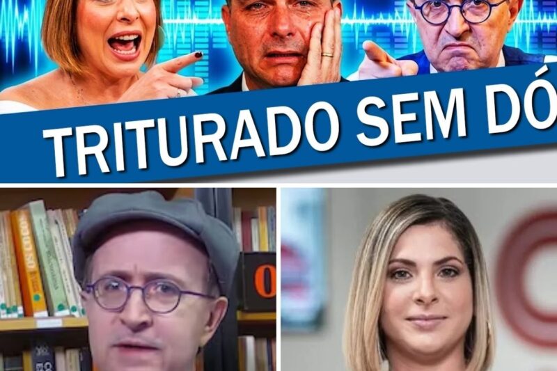 DANIELA LIMA DESMENTE FLÁVIO BOLSONARO E REINALDO AZEVEDO TRITURA APÓS ÁUDIO VAZADO