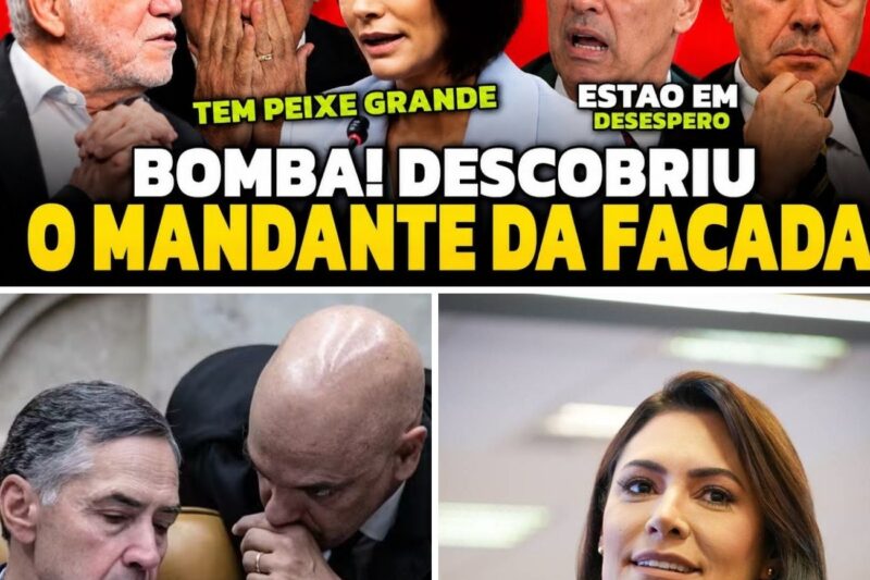 XANDÃ0 e BARROS0 MANDOU ADELI0 DAR FACADA? Michelle Bolsonaro EXPÕE quem está por trás da facada!