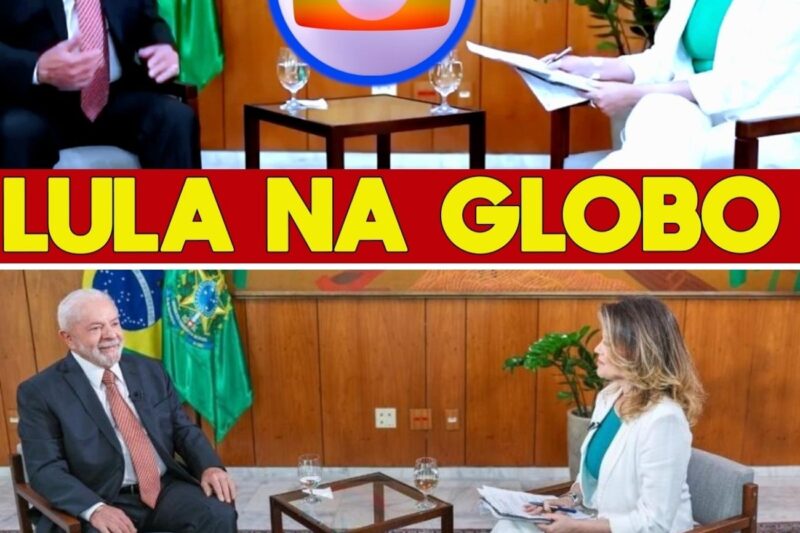 LULA NA GLOBO, LULA DAR UM SHOW CARA A CARA COM NATUSA NERY NA GLOBO NEWS