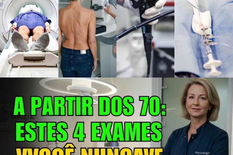 Diga não a este exame após os 70 anos – mesmo que os médicos insistam.