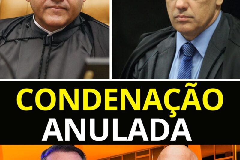 URGENTE! REVISÃO DA CONDENAÇÃO DE BOLSONARO NO STF POR NUNES MARQUES CONTRARIA MINISTRO MORAES