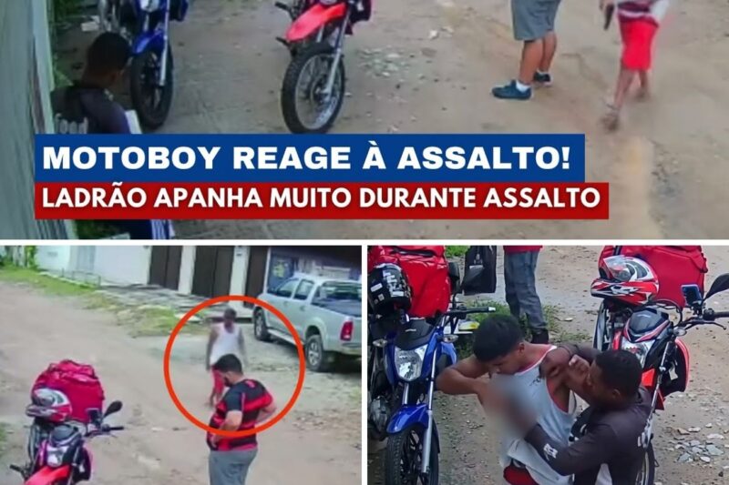 ARMA FALHA NO INSTANTE CRUCIAL! Assaltante tenta render motoboy, mas REAÇÃO INESPERADA transforma o crime em um verdadeiro CASO DE SOBREVIVÊNCIA