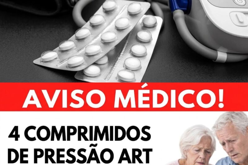 Eu JAMAIS daria esses 4 comprimidos para pressão arterial aos meus pais!