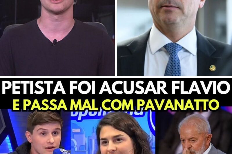 LUCAS PAVANATTO DESMONTA PETISTA QUE FOI ACUSAR FLAVIO DE ESQUEMA COM O MASTER! COMEÇOU A GAGUEJAR!