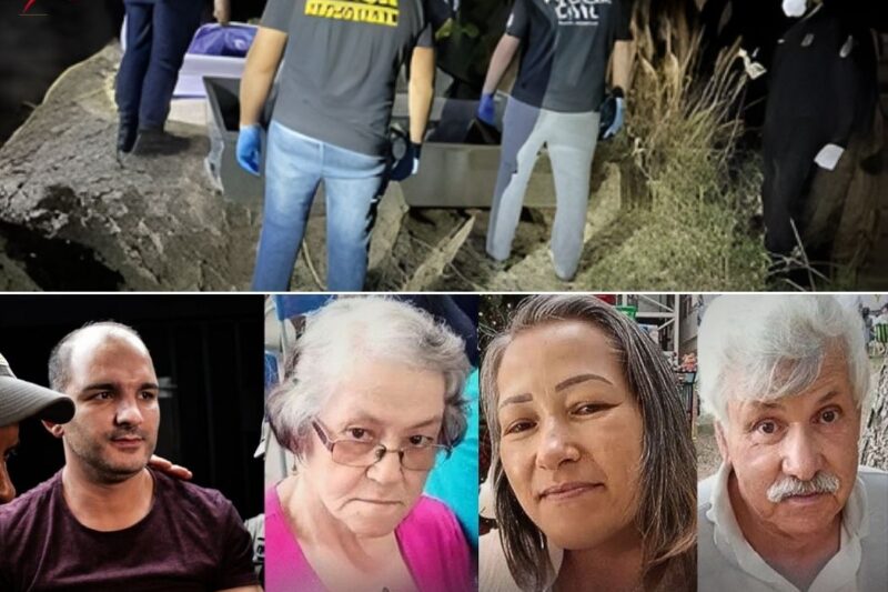 NOVAS PISTAS PARA A POLÍCIA SOBRE A LOCALIZAÇÃO DOS CORPOS DA FAMÍLIA AGUIAR