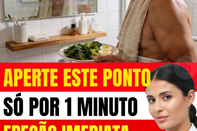 Milhares de homens acima dos 50 anos estão sofrendo em silêncio acreditando que a perda da virilidade é um caminho sem volta. Mas e se o problema não for a idade nem a falta de testosterona? A Dra. Natália Castro revelou uma descoberta surpreendente sobre um bloqueio físico invisível que impede o sangue de chegar onde precisa. Existe um ponto específico no seu corpo que, quando estimulado corretamente por apenas 60 segundos, pode destravar sua circulação e devolver a firmeza que você achava ter perdido para sempre. Não aceite o declínio como algo normal. Descubra agora o passo a passo completo para reativar seu corpo naturalmente no primeiro comentário.