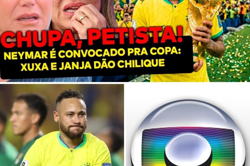 NEYMAR CHAMOU A GLOBO DE LIXO! Jogador desabafa após ser convocado pra Copa e emissora corta o sinal