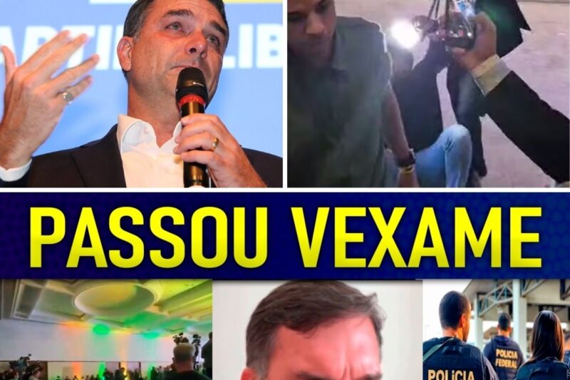 FRACASSA EVENTO DE CAMPANHA DE FLÁVIO BOLSONARO EM SP!! NEM 50 PESSOAS!! ABANDONADO POR TODOS