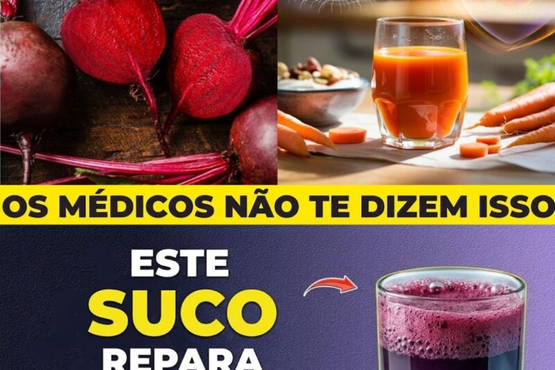 Os 4 melhores sucos para idosos: Melhor visão e clareza mental durante a noite