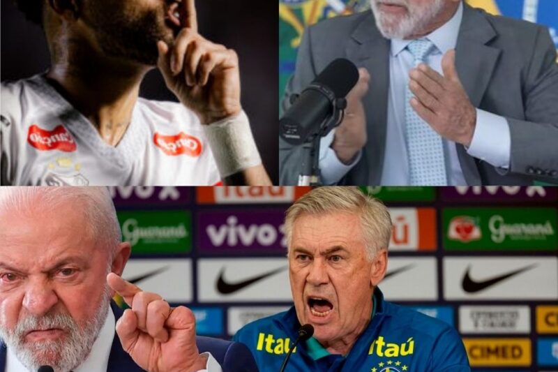 URGENTE! Lula é Expulso de Treino da Seleção e Neymar se Torna Herói Nacional