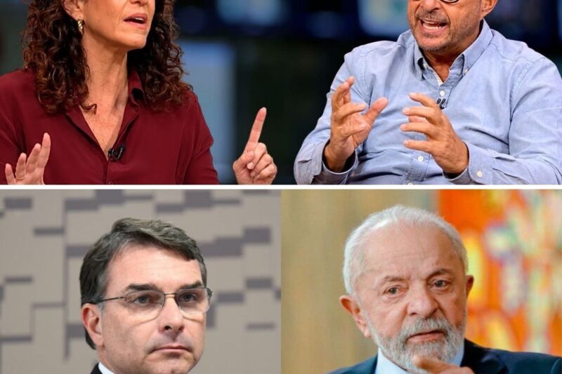 Ato falho: Militante ESQUECE que está AO VIVO e entrega ESQUEMA de Lula contra Flávio!