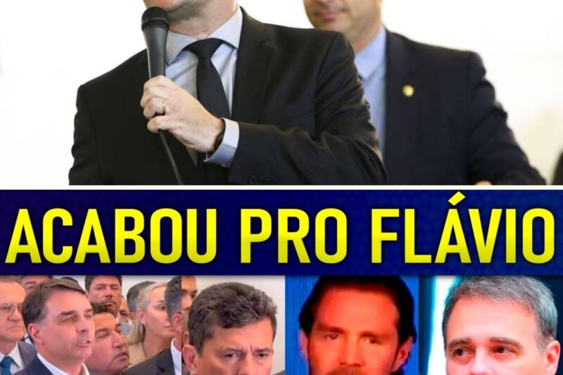 FLÁVIO BOLSONARO CHORA C0M FIM DE CANDIDATURA E ATÉ SERGIO MORO PULA DO BARCO!! JAULA O AGUARDA!!!