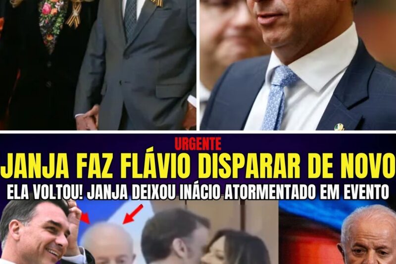 URGENTE ELA VOLTOU! JANJA AT0RMENTA INÁCIO INVENTA DE LACRAR EM EVENTO E FAZ FLÁVIO DISPARAR DE NOVO