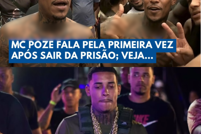 MC Poze do Rodo Deixa a Prisão e Fala Tudo Sobre Investigação – Revelações Bombásticas Que Podem Mudar o Cenário da Música e da Justiça!