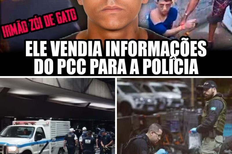 TRAIÇÃO MORTAL NO PCC! A história CHOCANTE do AGENTE DUPLO que foi CAÇADO e EXECUTADO sem piedade!