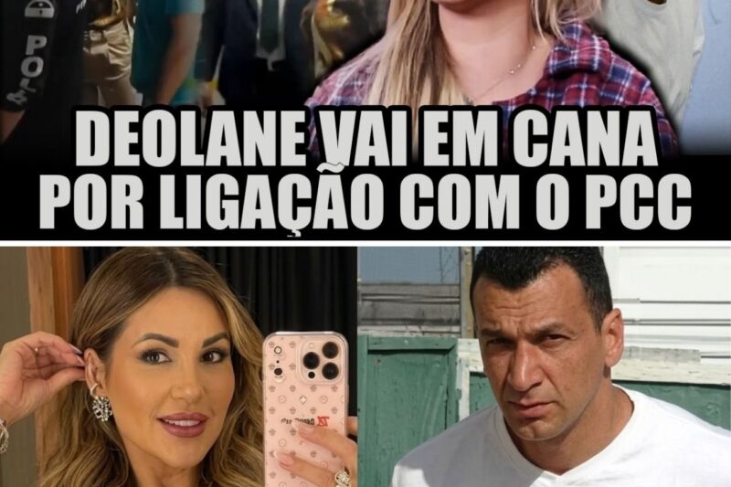Terremoto bilionário no pântano das drogas: como a influenciadora de luxo Deolane Bezerra supostamente lavou o dinheiro roubado pelo cartel PCC!