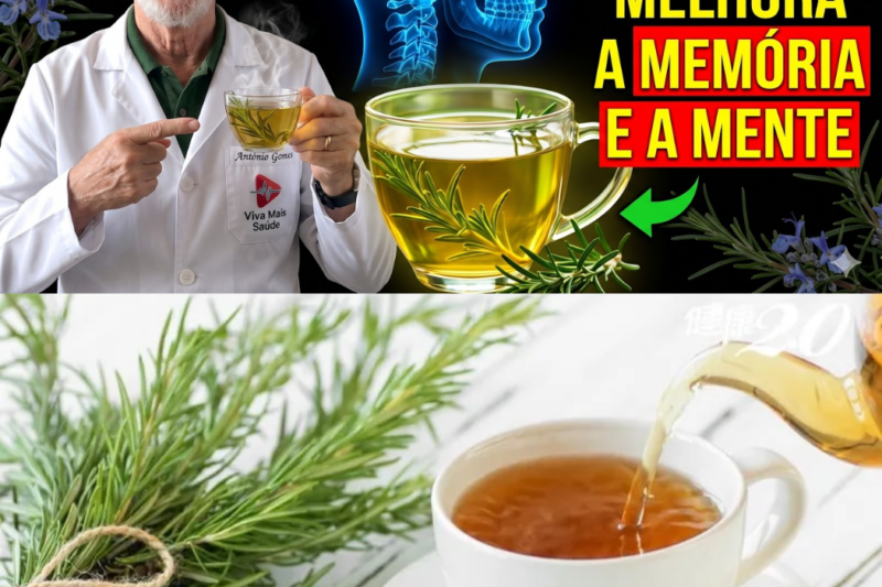 VOCÊ SABIA? Chá de alecrim à noite: 6 benefícios incríveis que poucas pessoas conhecem!
