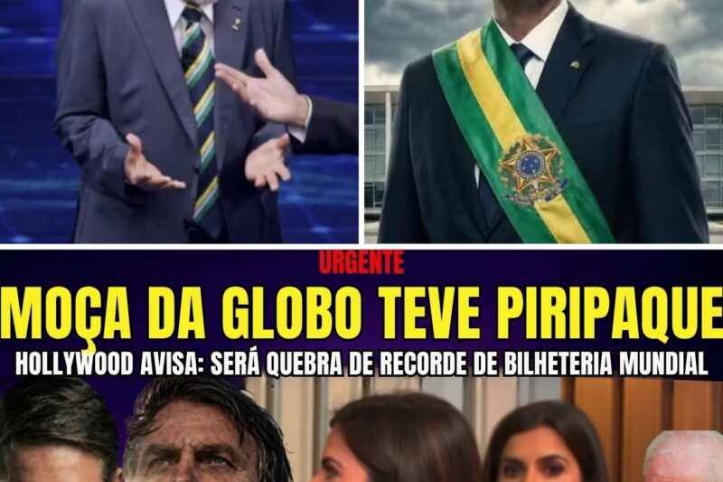 URGENTE MOÇA DA GLOBO TEM PIRIPAQUE HOLYWOOD AVISA QUE DARK HORSE TERÁ RECORDE DE BILHETERIA MUNDIAL
