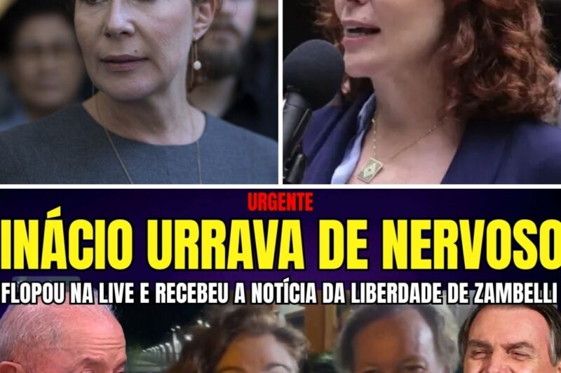 URGENTE INÁCIO CHAMOU ARTISTAS DA GLOBO NA LIVE FLOPOU E FICOU DESNORTEADO COM LIBERDADE DE ZAMBELLI