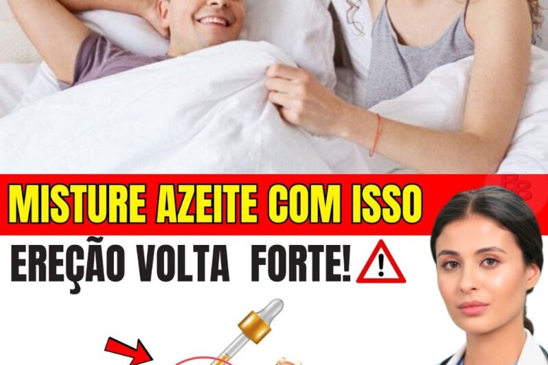 Pare agora de jogar fora o potencial do seu azeite! Você sabia que o modo como você usa esse ingrediente comum na sua cozinha pode estar destruindo a única molécula que garante sua vitalidade após os 60 anos? A Dra. Natália Castro revela o erro silencioso que milhões de homens cometem ao aquecer o azeite, anulando os efeitos sobre a circulação e o desempenho. Se você sofre com cansaço ou noites mal dormidas, a solução é mais simples e barata do que imagina. Descubra o protocolo exato para transformar sua saúde vascular com apenas duas colheres por dia. Clique no link do primeiro comentário e recupere sua energia hoje mesmo!