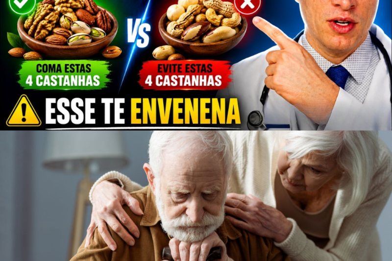 Saúde aos 65? 4 tipos de nozes que você NUNCA deve comer — e 4 que você DEVE comer todos os dias para melhorar sua saúde e energia!