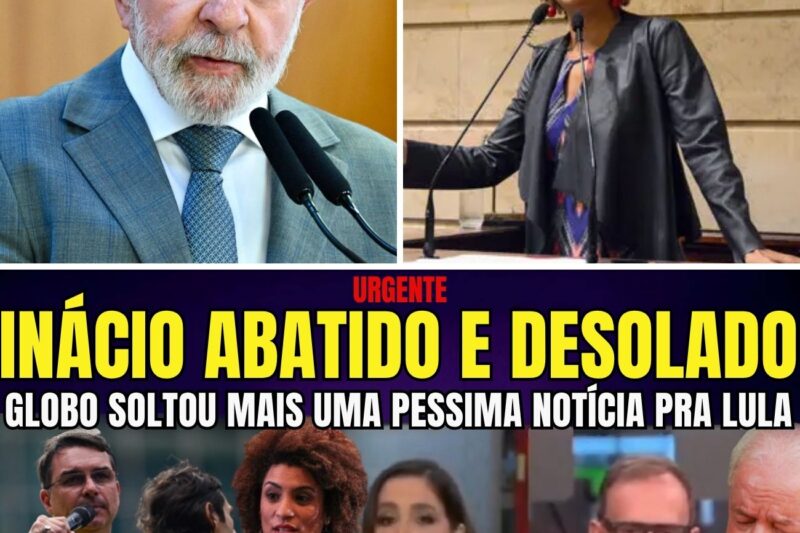 URGENTE INÁCIO ESTÁ ABATIDO E DESOLADO E TENTA ÚLTIMA CARTADA VOLTOU A CITAR MARIELLE E VIROU PIADA