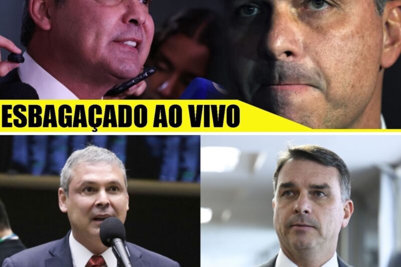 FLÁVIO BOLSONARO FOGE AO VIVO MAS É PARADO E HUMILHADO EM FRENTE ÀS CÂMERAS! APREENSÃO DE PASSAPORTE
