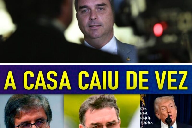 PEDIDA APREENSÃO DO PASSAPORTE DE FLÁVIO BOLSONARO APÓS TRUMP DESMENTIR ENCONTRO!! FUGA CONFIRMADA