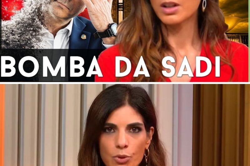 ANDREIA SADI JOGA BOMBA EM FLÁVIO! Está desintegrando
