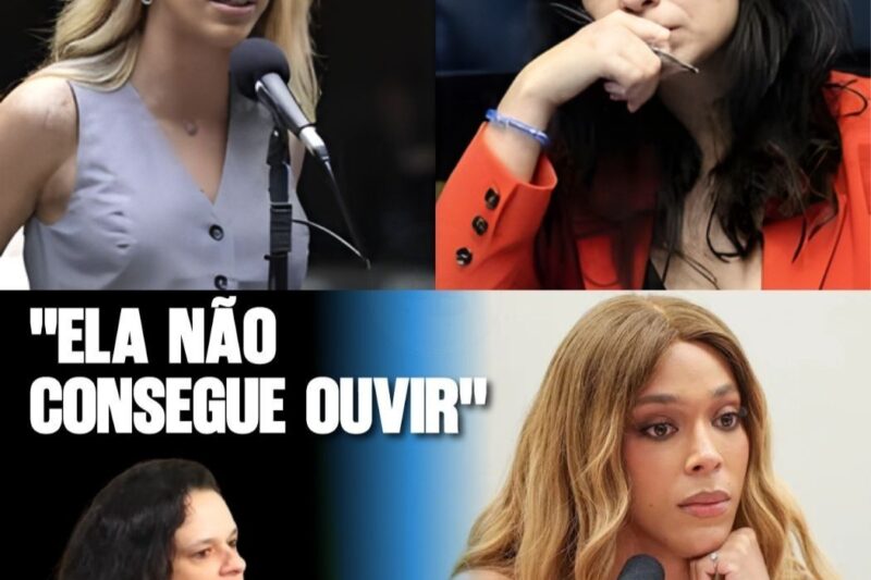 JANAÍNA PASCHOAL DETONA ERIKA HILTON: “ELA NÃO PODE PRESIDIR A COMISSÃO DAS MULHERES!”