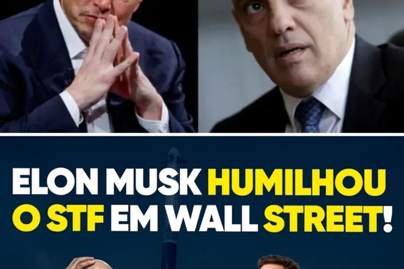 Elon Musk HUMILHOU o STF em Plena Wall Street! Veja Do Que Foi Chamado!
