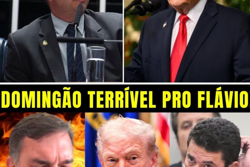 DOMINGÃO QUENTE! TRUMP HUMILHA FLÁVIO BOLSONARO E DESMENTE ENCONTRO! DIREITA ABANDONA E JOGA TOALHA!