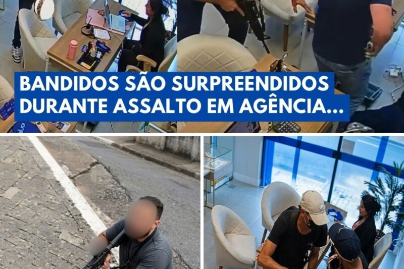 SÃO PAULO EM CHOQUE: Criminosos planejam assalto perfeito de 2 minutos, mas acabam de cara com o PERIGO e sob a mira de um FUZIL!