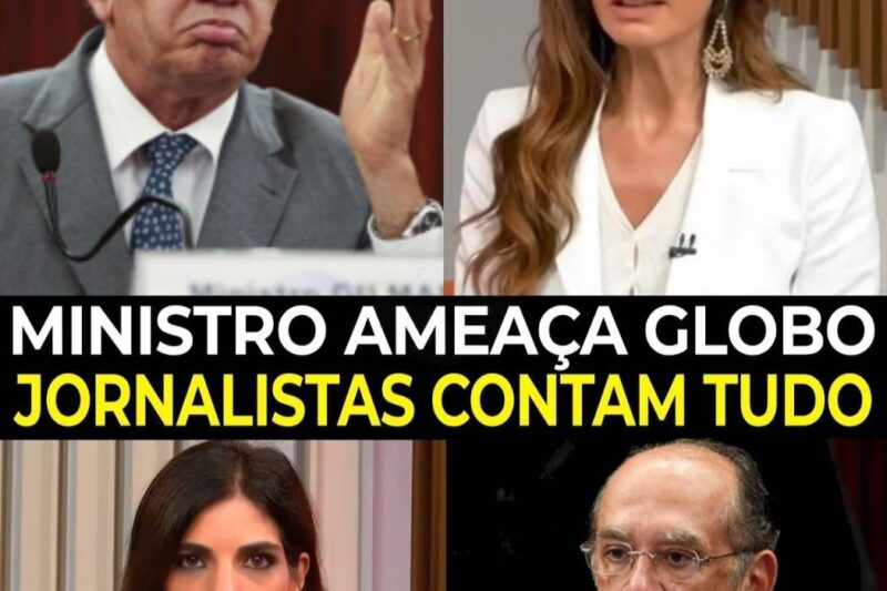 Gilmar Mendes ENLOUQUECE e AMEAÇA Globo: ‘O PIOR ESTÁ POR VIR!’