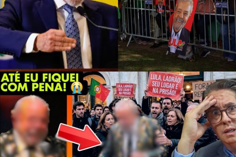 VERGONHA! LULA é EXPULSO de PORTUGAL com OVADA ele CHORA e PASSA HUMILHAÇÃO INTERNACIONAL BEM FEITO!