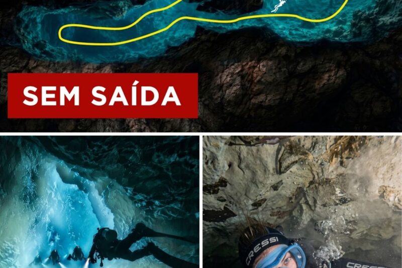 O LABIRINTO DO ABISMO: O desvio fatal que deixou experientes mergulhadores sem ar em APENAS 10 MINUTOS!