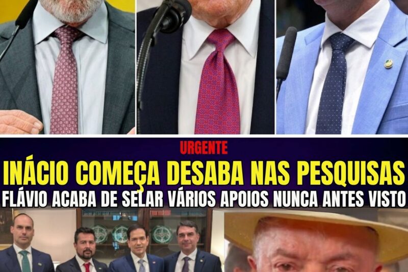 URGENTE LULA DESABA NAS PESQUISAS APÓS VISITA DE FLÁVIO COM TRUMP RUBIO E VÁRIAS AUTORIDADES DOS EUA