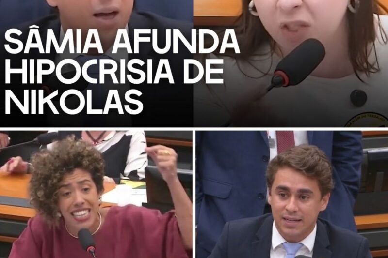 Sâmia acaba com a raça de Nikolas Ferreira após defesa escandalosa da redução da maioridade