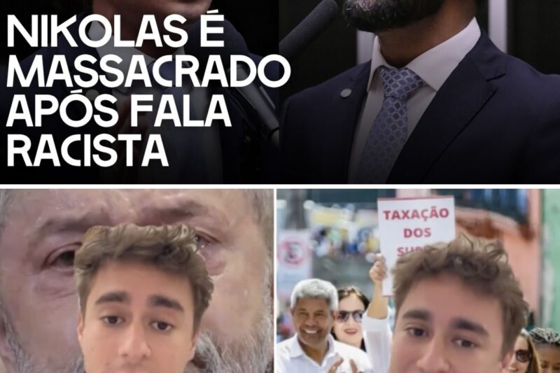 Nikolas usa origem na favela pra atacar jovens pobres e acaba desmoralizado