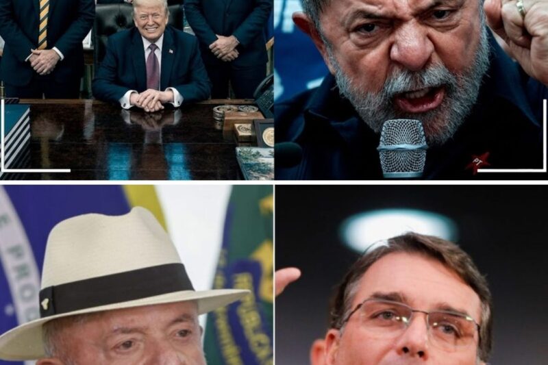 Lula SURTA ao ver Flávio disparar após ENCONTRO TRUMP!!!