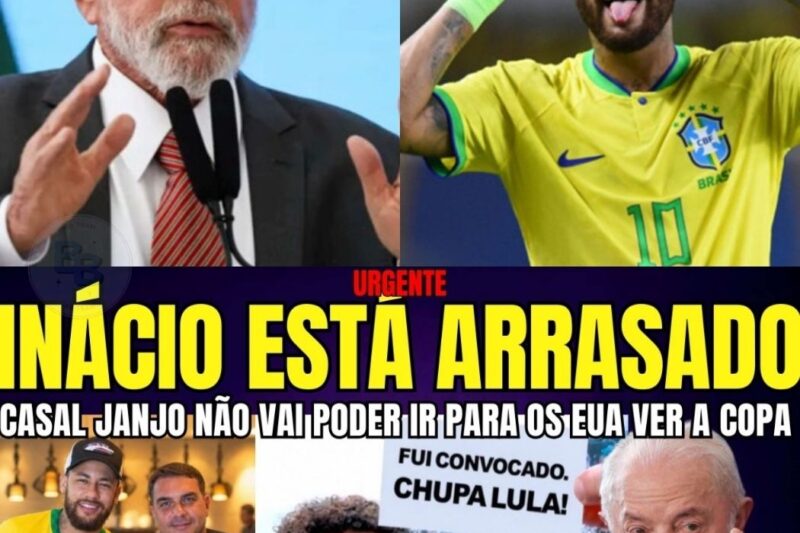 Lula em Crise: Convocação de Neymar Para a Copa Deixa Casal Presidencial Desestruturado e Torcida em Frenesi