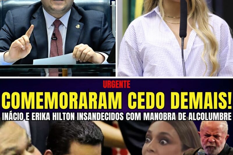 URGENTE COMEMORARAM CEDO DEMAIS! ALCOLUMBRE BARRA PEC 6X1 NO SENADO INÁCIO E ERIKA HILTON FURIOSOS