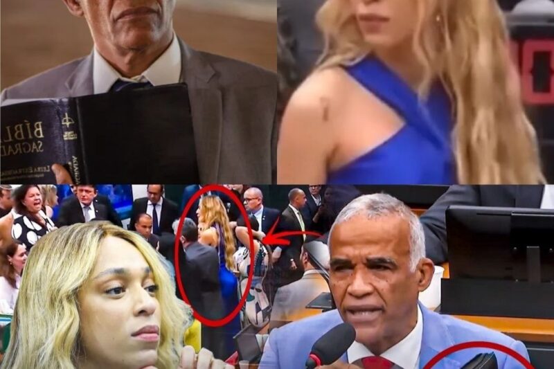PASTO BAIANO ESFREGA A VERDADE DA BÍBLIA NA CARA DE ERIKA HILTON E O PAU QUEBRA NA CÂMARA!