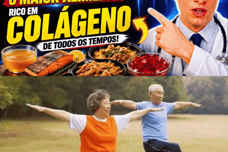 SAÚDE APÓS OS 60! 10 Alimentos Ricos em Colágeno para Eliminar a Rigidez Articular e Melhorar a Saúde das Articulações
