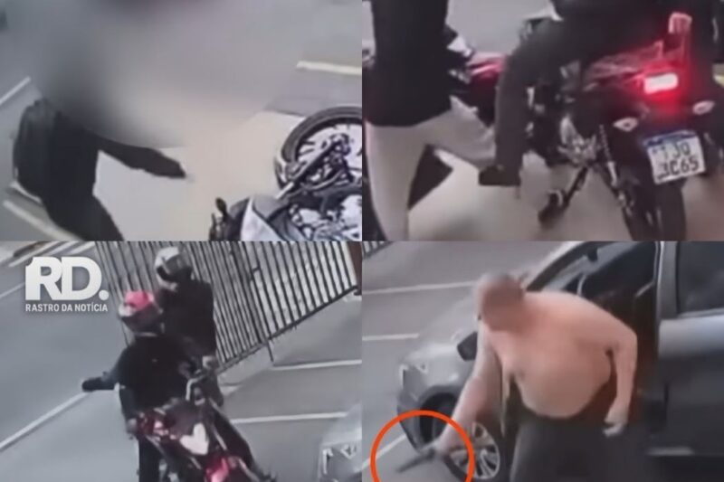Assalto Frustrado: Policial à Paisana Reage e Surpreende Criminosos em uma Batalha de Vida ou Morte