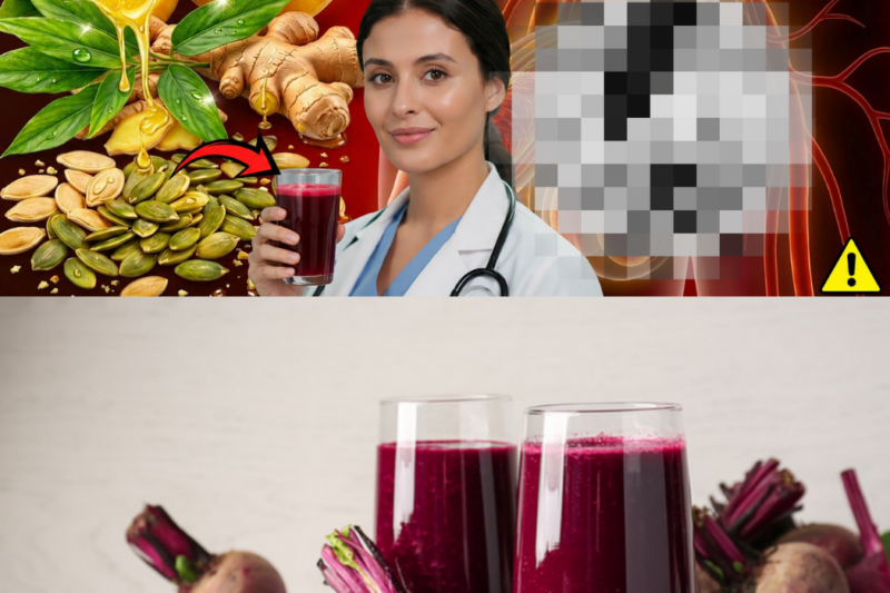Adicione Isso Ao Suco De Beterraba E Transforme Sua Circulação Em Apenas 3 Dias!
