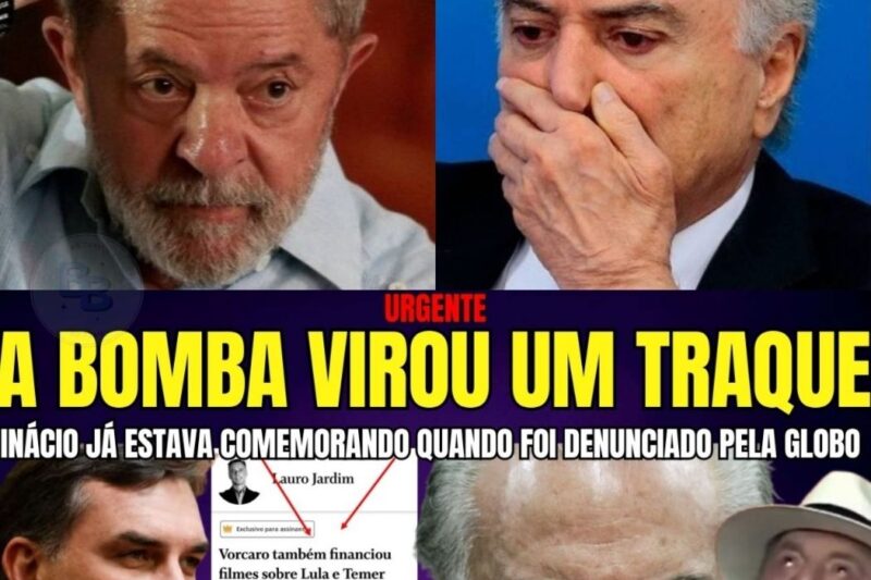 A VERDADE SOBRE O FILME DE BOLSONARO E O FINANCIAMENTO QUE TAMBÉM BANCOU LULA E TEMER